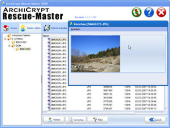 ArchiCrypt Rescue-Master screenshot