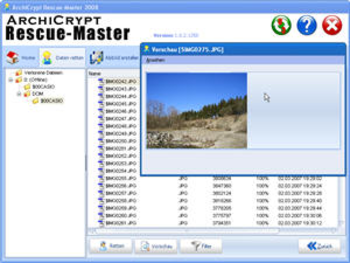 ArchiCrypt Rescue-Master screenshot 2