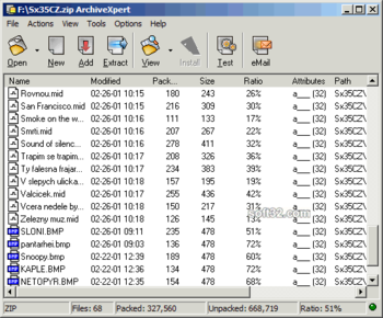 ArchiveXpert screenshot 2