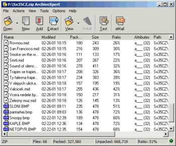 ArchiveXpert screenshot 3