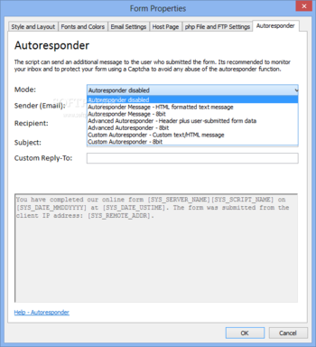 Arclab Web Form Builder screenshot 6