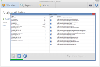 Arclab Website Link Analyzer screenshot 2