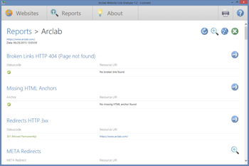 Arclab Website Link Analyzer screenshot 3