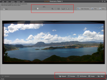 ArcSoft Panorama Maker screenshot