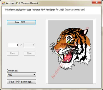Arctorus PDF Renderer screenshot