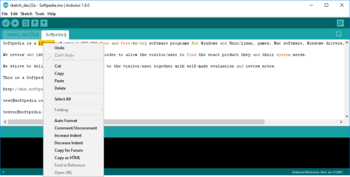 Arduino screenshot 2