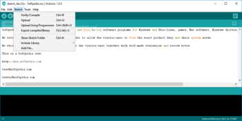 Arduino screenshot 4