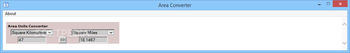 Area Converter screenshot