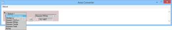 Area Converter screenshot 2