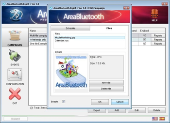 AreaBluetooth Proximity Marketing Light screenshot