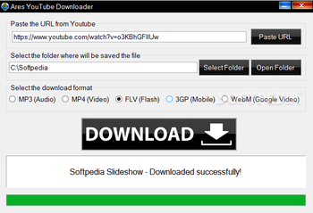 Ares YouTube Downloader screenshot