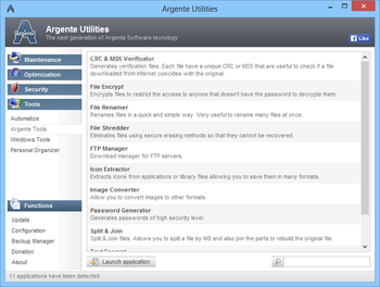 Argente Utilities screenshot 9