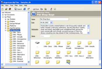 Argentum MyFiles screenshot 2
