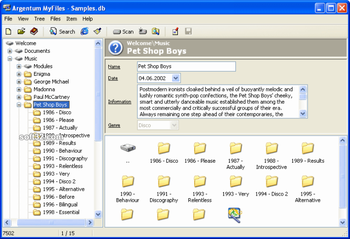 Argentum MyFiles screenshot 3
