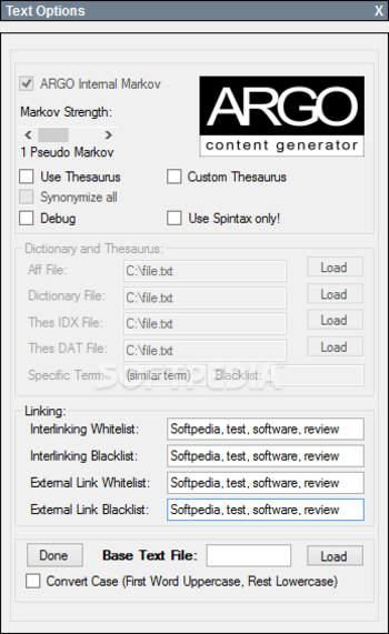 ARGO Content Generator screenshot 6