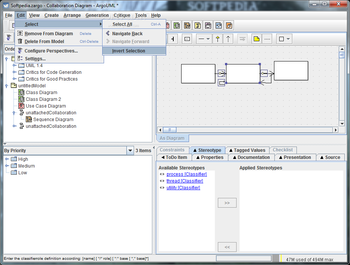 ArgoUML screenshot 3