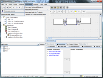 ArgoUML screenshot 7