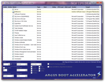 Argus Boot Accelerator screenshot