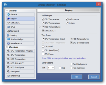 Argus Monitor screenshot 8