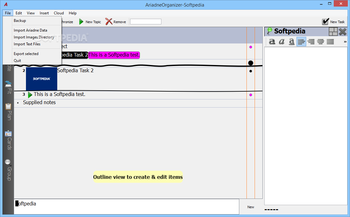AriadneOrganizer screenshot 4