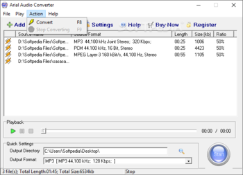 Arial Audio Converter screenshot 4