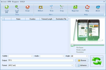 Aries DVD Ripper GOLD screenshot 3