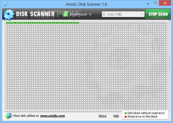 Ariolic Disk Scanner screenshot