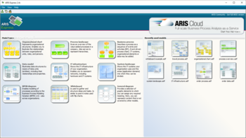 ARIS Express screenshot