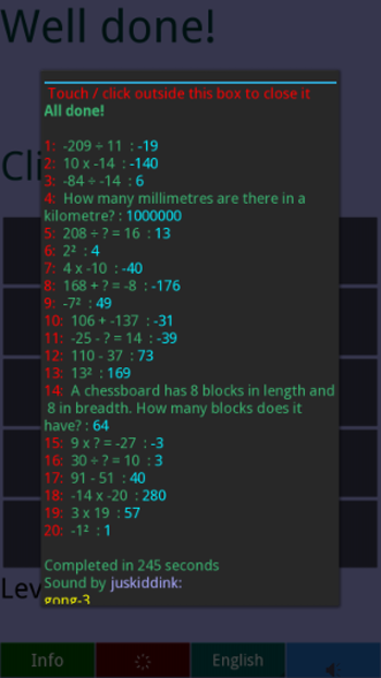 Arithmethon screenshot 3
