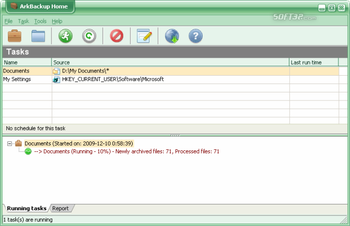 ArkBackup Home screenshot 2