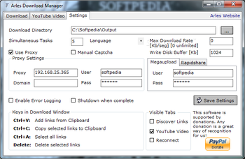 Arles Download Manager screenshot 4