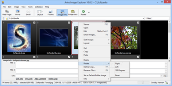 Arles Image Web Page Creator screenshot