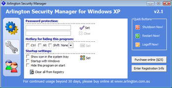 Arlington Security Manager screenshot 2
