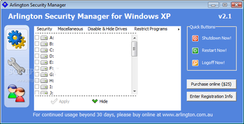 Arlington Security Manager screenshot 3