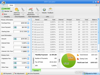 ARM Mortgage Calculator screenshot 3