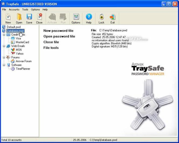 Arovax TraySafe Password Manager Personal screenshot 2