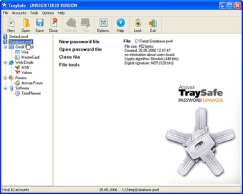 Arovax TraySafe Password Manager Personal screenshot 3