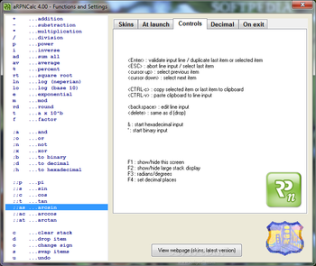 aRPNCalc screenshot 6