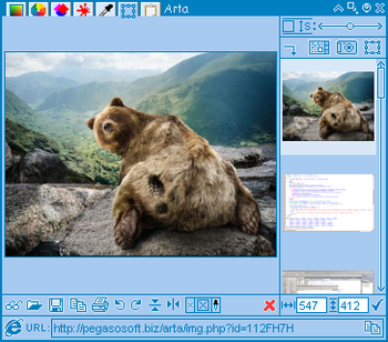 Arta screenshot