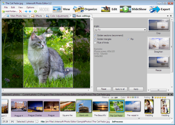 Artensoft Photo Editor screenshot