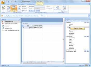 Article Manager screenshot