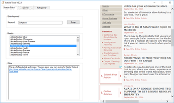 Article Tools screenshot 2