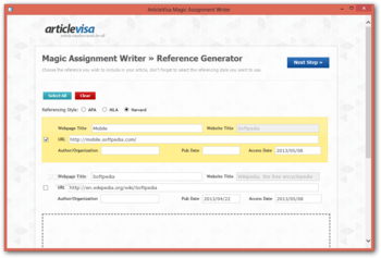 ArticleVisa Magic Assignment Writer screenshot 6