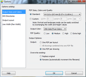 articuCAD DWG DXF to PDF Converter screenshot 2