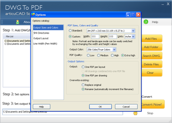 ArticuCAD DWG DXF to PDF Converter screenshot
