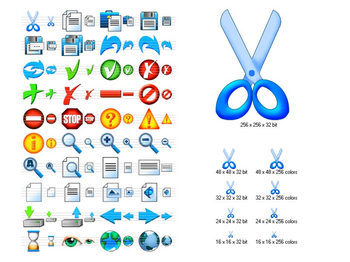 Artistic Toolbar Icons screenshot 2