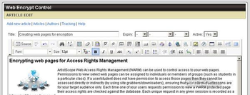 ArtistScope Web Encrypt screenshot 3
