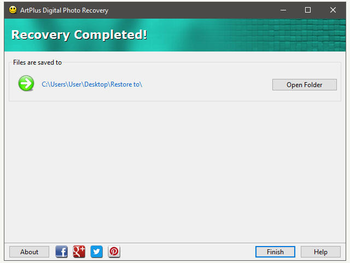 ArtPlus Digital Photo Recovery screenshot 3