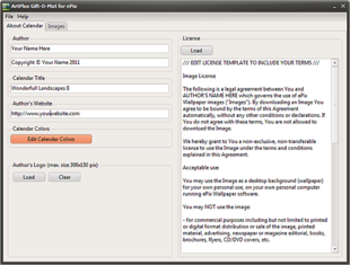 ArtPlus Gift-O-Mat: ePix Calendar Publisher screenshot