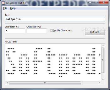 AS-ASCII Text screenshot